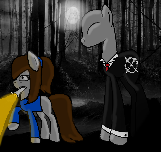 MLP Danny and Slender! [NEVER turn around]