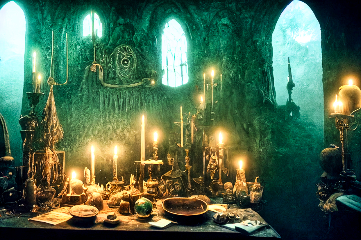 Witches house interior by GhostyGRM on DeviantArt
