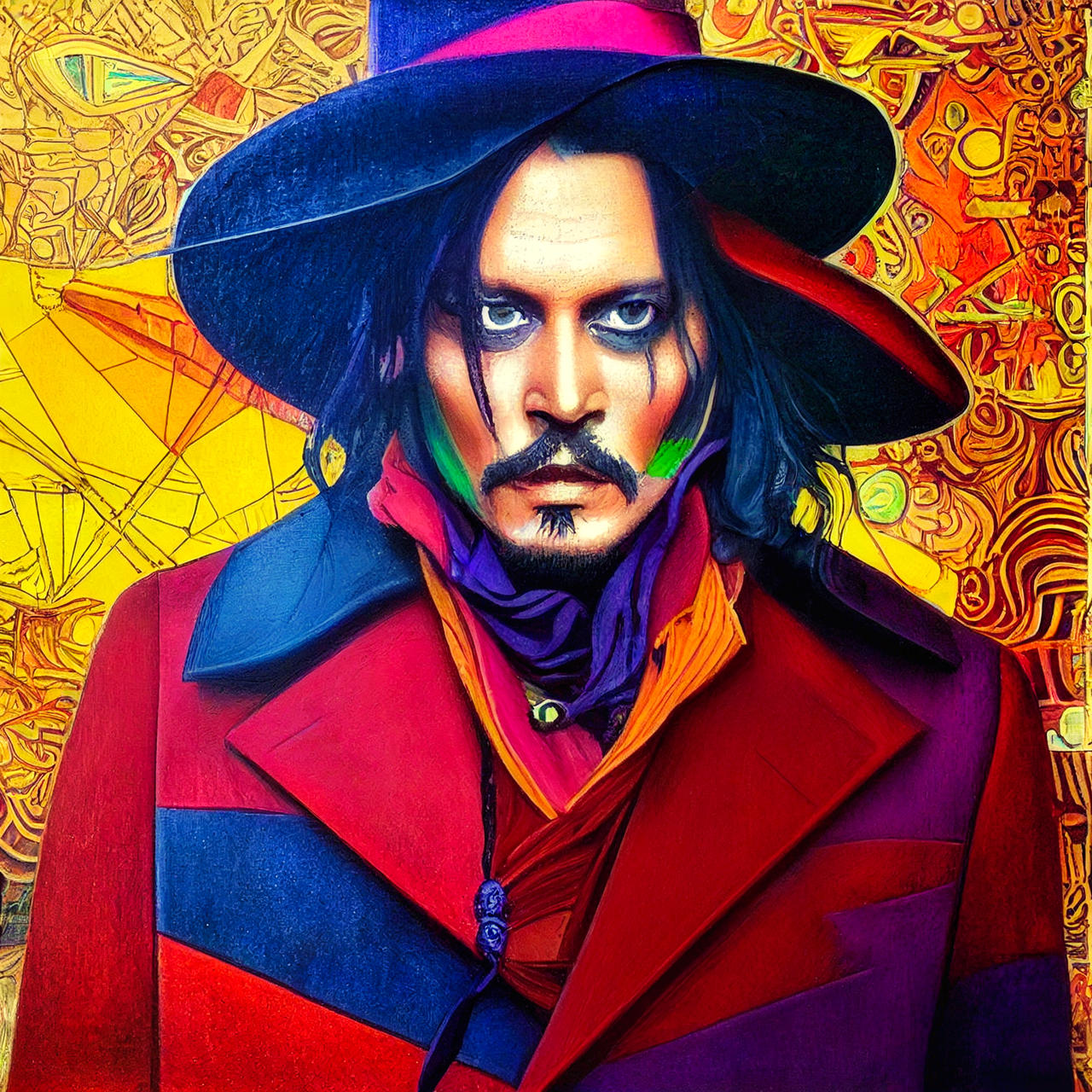 Johnny Depp, Art Geometry. by GhostyGRM on DeviantArt