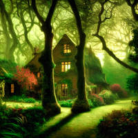 House in an Emerald Forest.