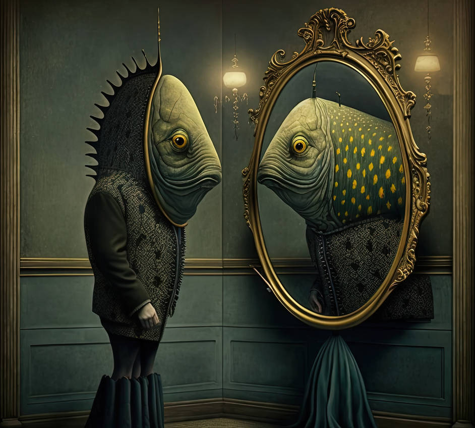 The Other Side of the Mirror by GhostyGRM on DeviantArt