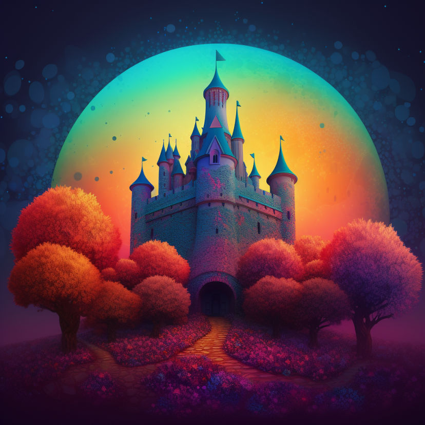Castle Gradient Castle Gradient by GhostyGRM on DeviantArt
