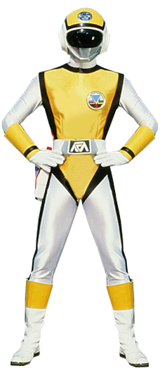 Flashman Silver Ranger Series 10 Flashman Yellow Ranger PNG by Metropolis-Hero1125 on DeviantArt