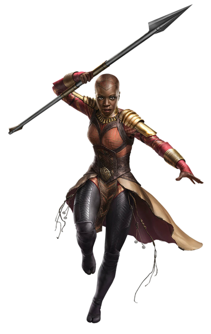 Black Panther Okoye PNG