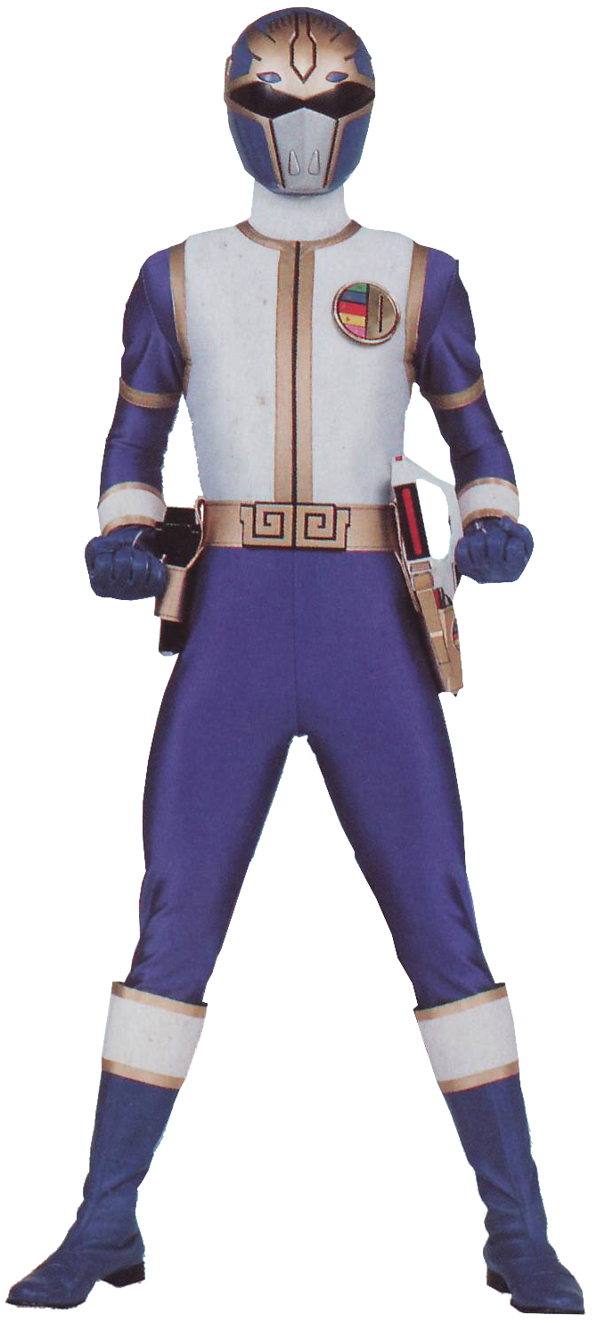 Series 17 Dairanger Blue Ranger PNG by Metropolis-Hero1125 on DeviantArt