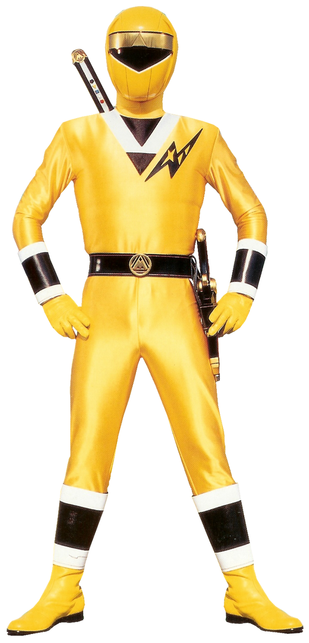 Series 18 Alien Rangers Yellow Ranger PNG by Metropolis-Hero1125 on ...