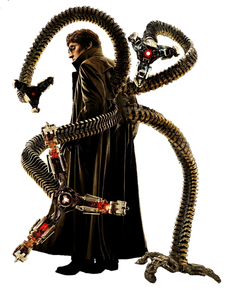 Spider-Man 2 Doctor Octopus PNG by Metropolis-Hero1125 on DeviantArt