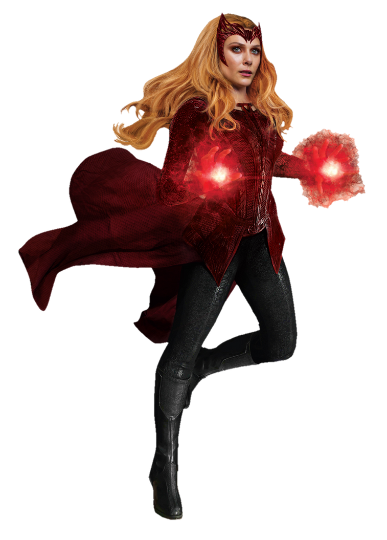 The Scarlet Witch png (MCU) HQ version by NowUnitedStudios on DeviantArt