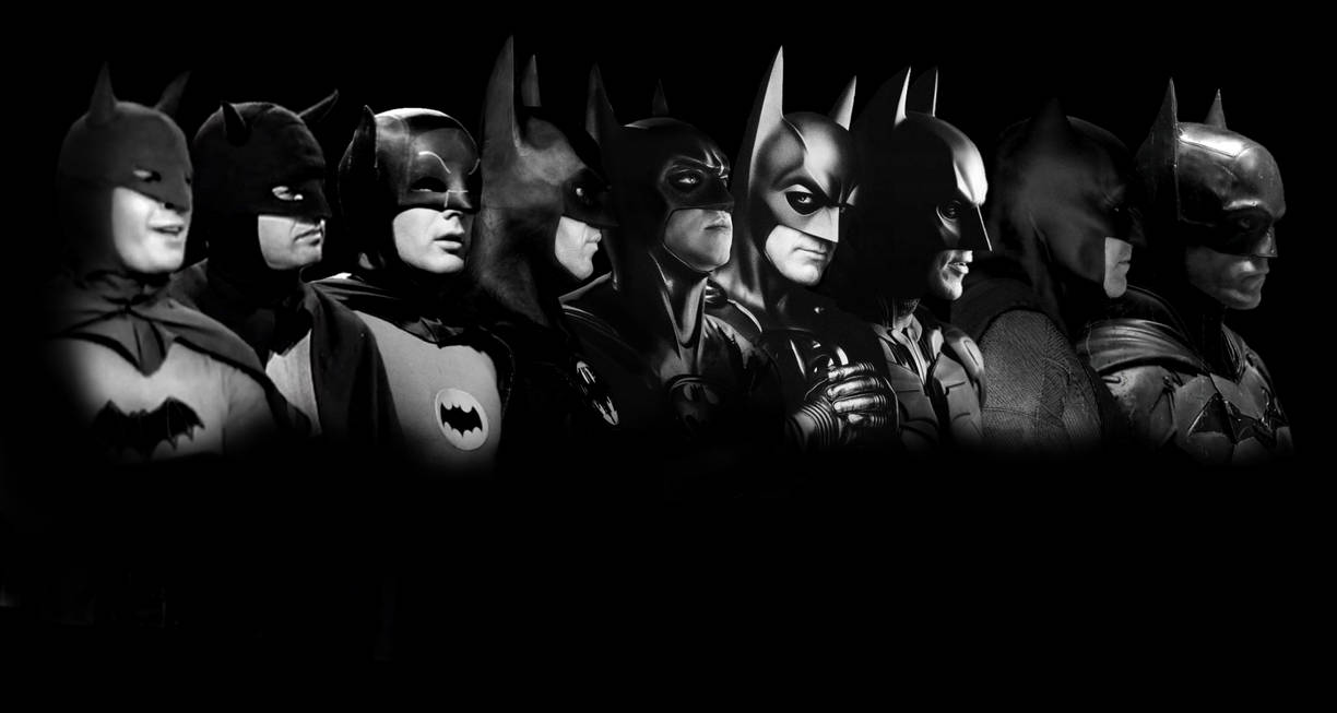 The Evolution of Batman on Film by Metropolis-Hero1125 on DeviantArt