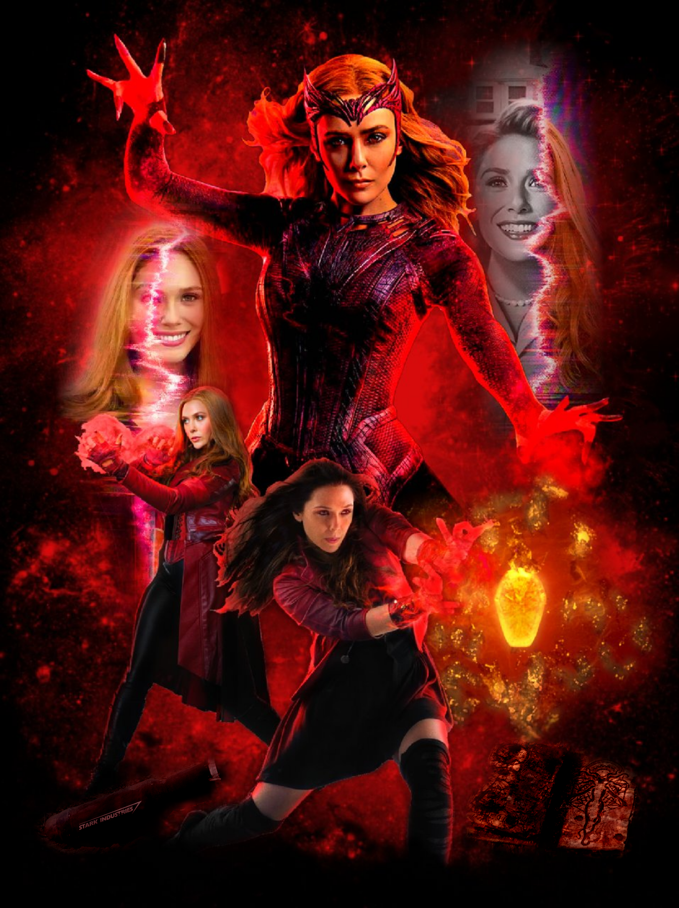 The Scarlet Witch by MizuriAU on DeviantArt