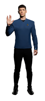Star Trek Strange New Worlds Spock PNG