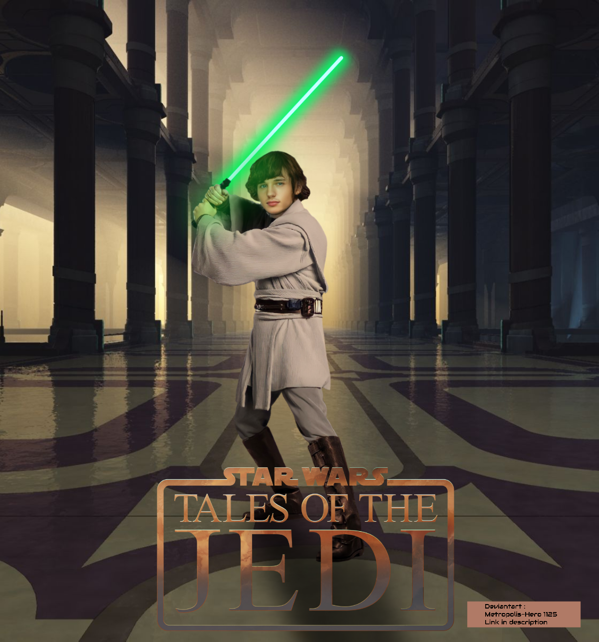 (Characters D6 / Qui-Gon Jinn (Human Jedi Padawan) {as of  Tales of the Jedi})