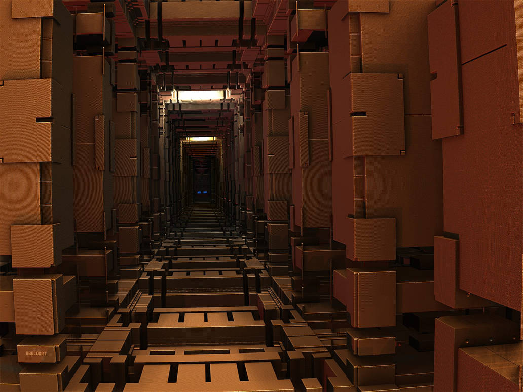 Mysterious Corridor by batjorge Mysterious Corridor by batjorge