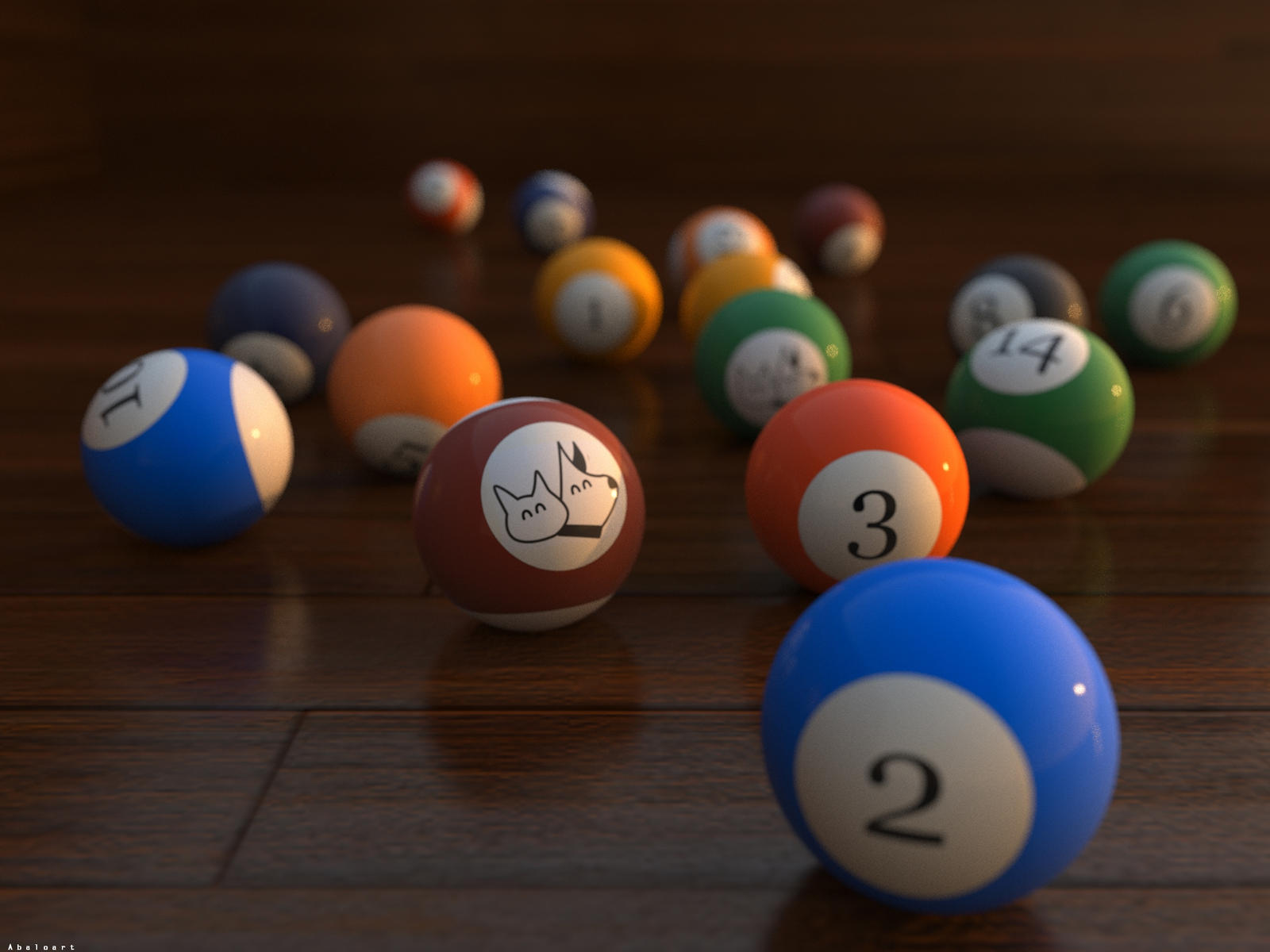 Billiard set