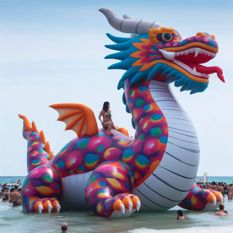 Dragon with rider by boriseng on DeviantArt