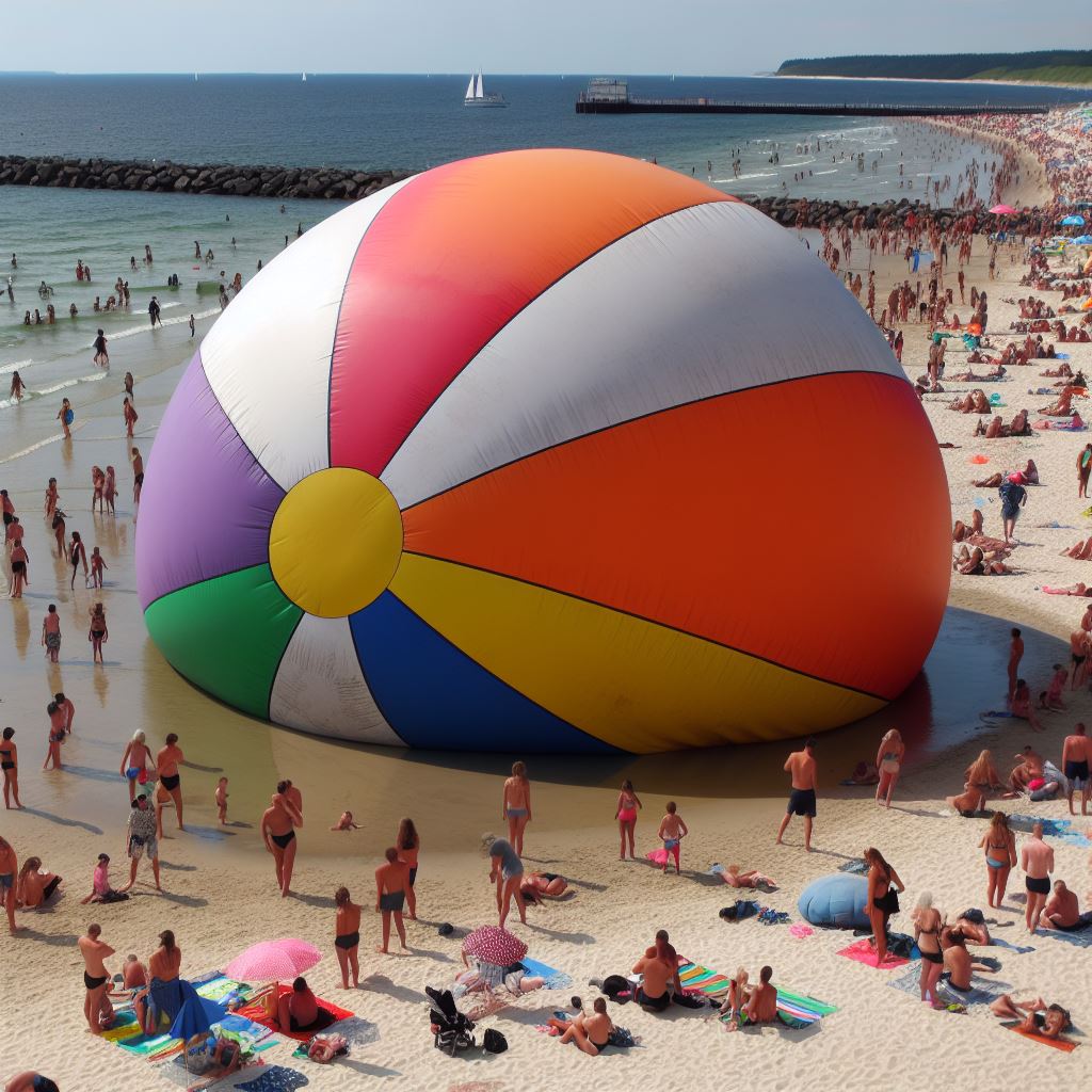 Deflated Beach Inflatables Beach ball deflating by boriseng on DeviantArt