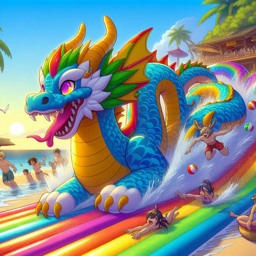Dragon slip and slide 3 by boriseng on DeviantArt