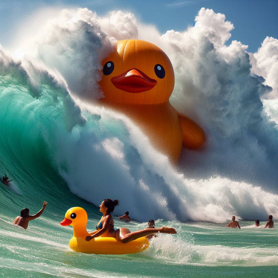 Duck 9 Duckzilla by boriseng on DeviantArt