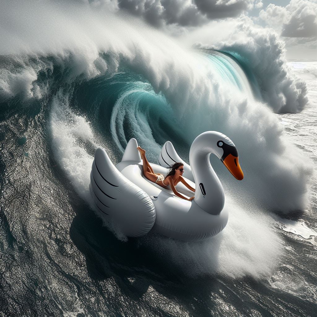 Swan Riding Alligator Swan ride 3 by boriseng on DeviantArt
