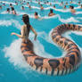 A Naga at a waterpark 2