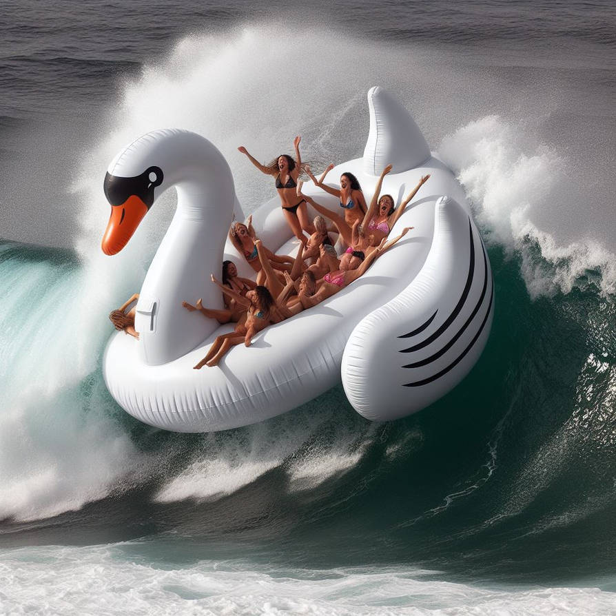 Swan Riding Alligator Swan ride 7 by boriseng on DeviantArt