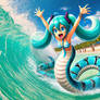 Naga bodysurfing 24: Miku!!