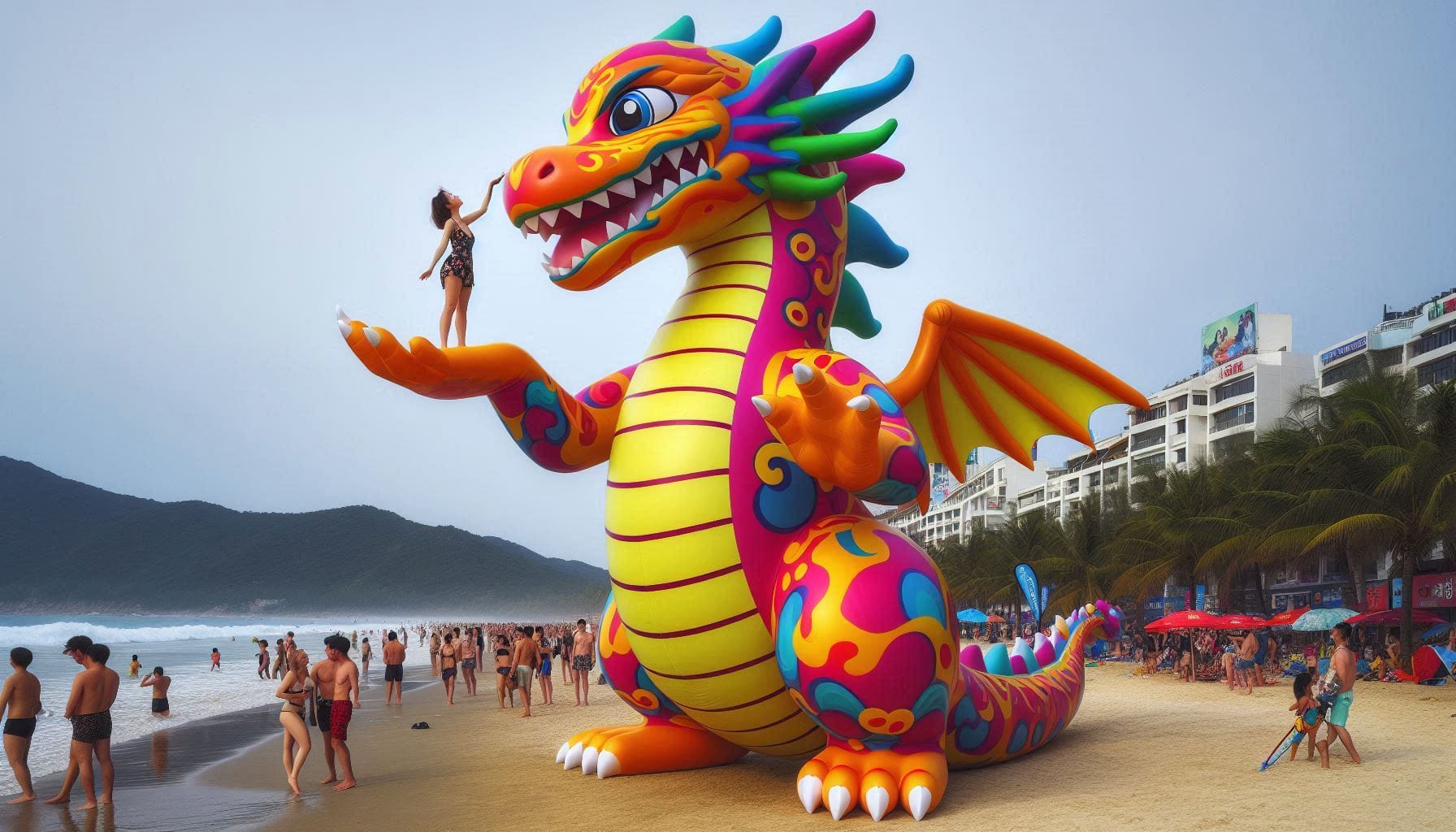 Beach Dragon Fun