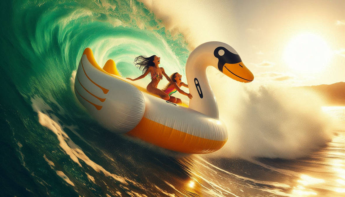 Swan Riding Alligator Swan ride 10 by boriseng on DeviantArt