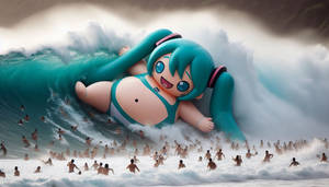 Chubby Inflatable Miku Outtake