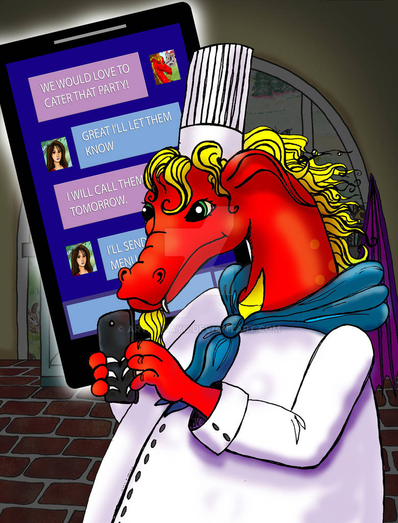 Deviantart Red Texting Princess Rain and the Dragon, texting by Aryahvayu on DeviantArt