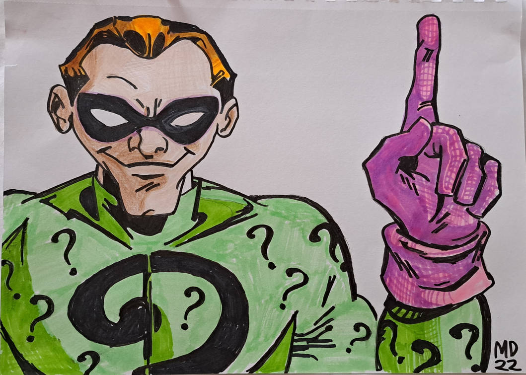 Riddler by nerve-gas-addict on DeviantArt