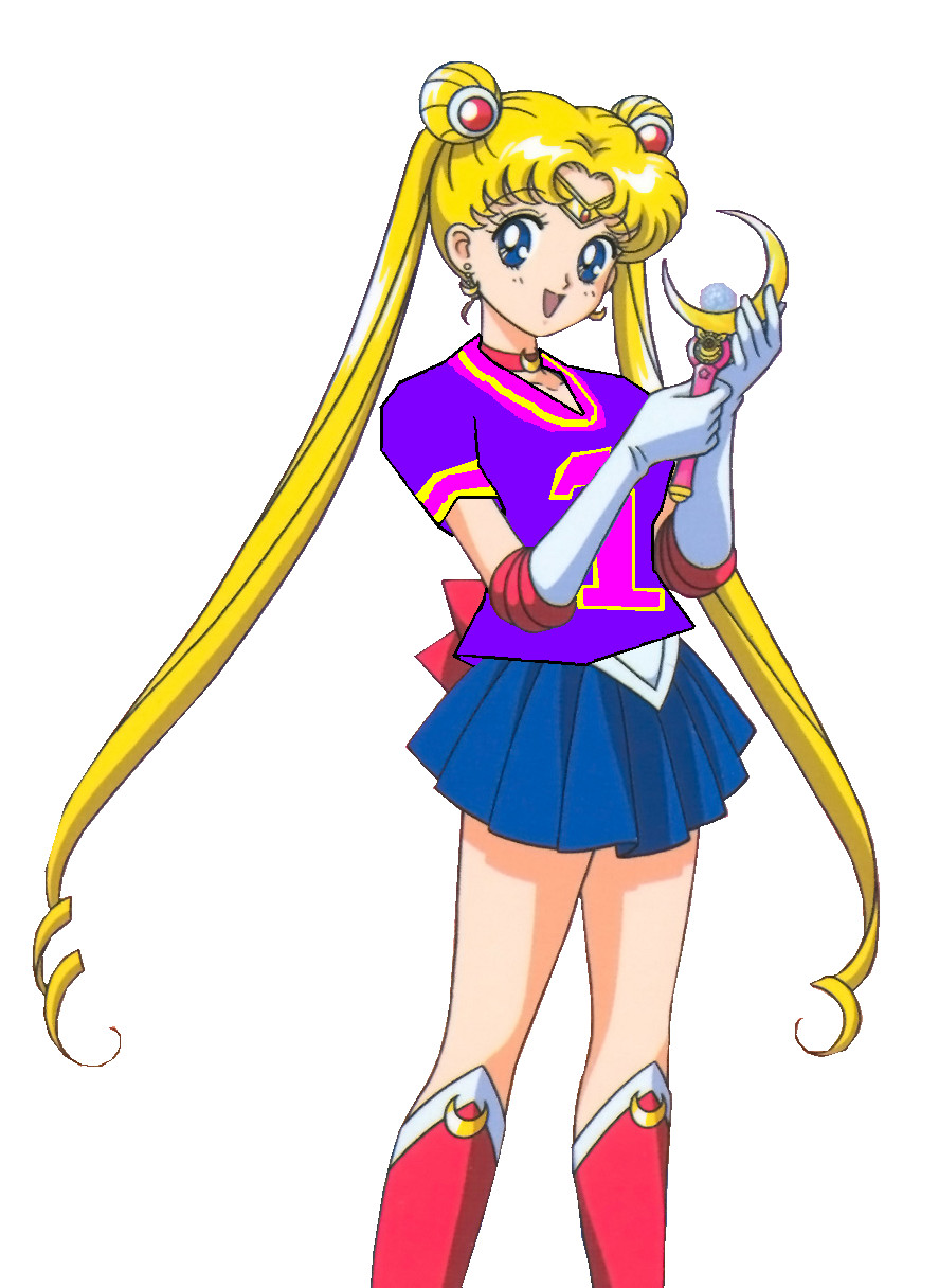 Sailor Moon in jersey