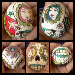 Sugar Skull Egg