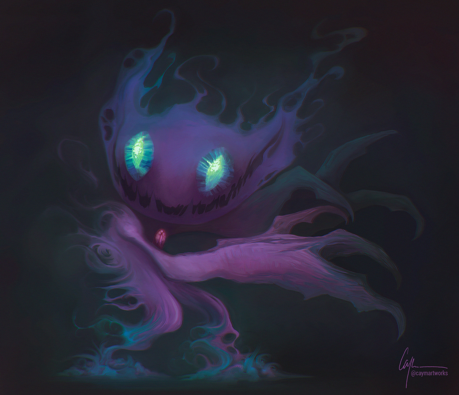Sableye Rake #302 - Sableye by CaymArtworks on DeviantArt