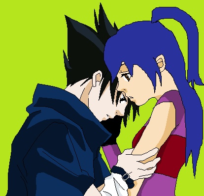 Comferting my sasuke