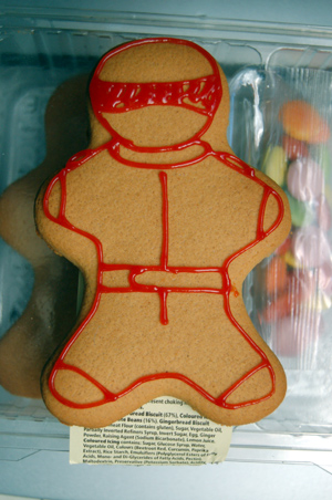 Gingerbread Art - The Stig