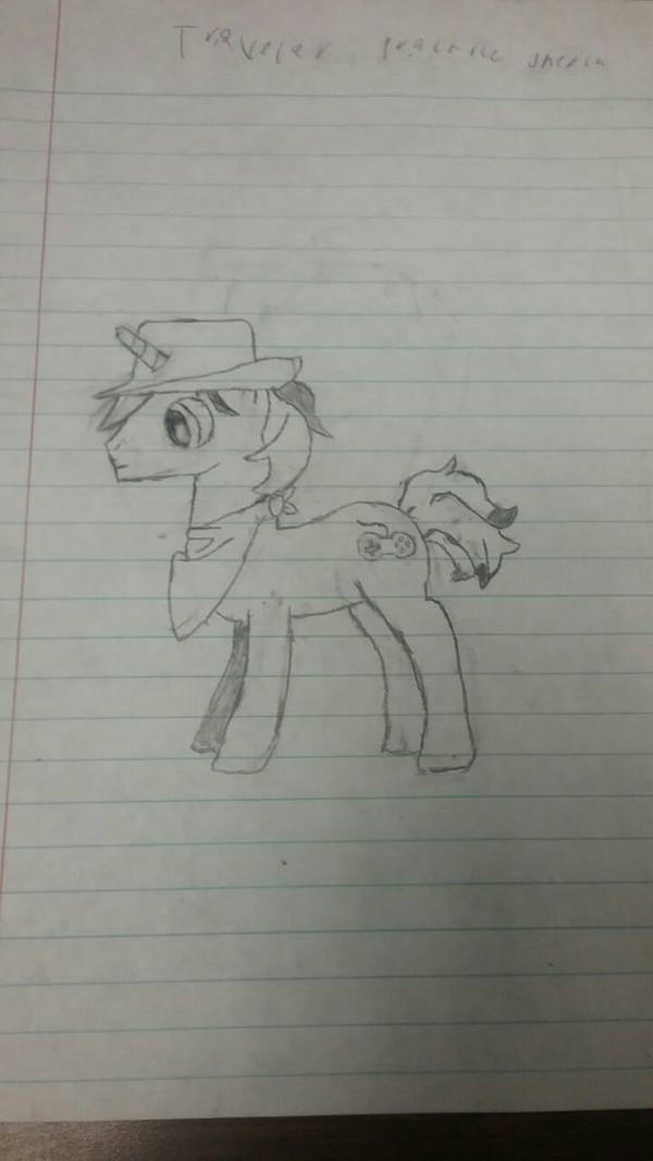 Traveler OC sketch by TurboGamer98 on DeviantArt