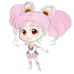 Chibi Moon is Chibi by Drawtaru