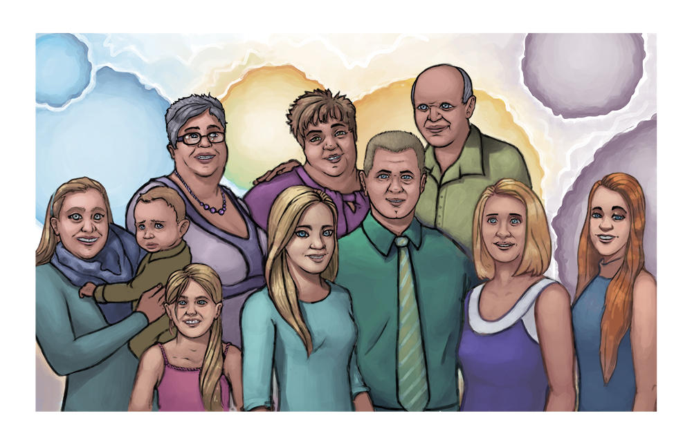 Family Deviantart Family Portrait by sockembop on DeviantArt