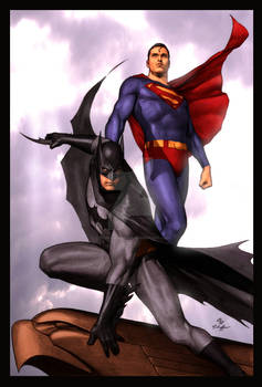 Superman Batman by Adi Granov