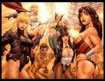 DC Babes by Ed Benes