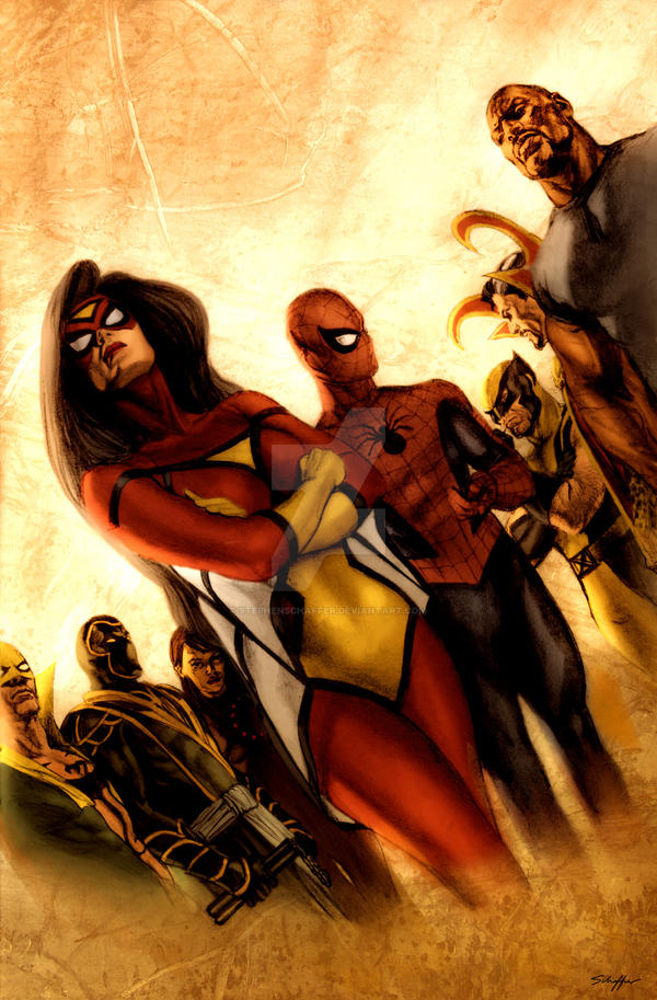 New Avengers by Alex Ross