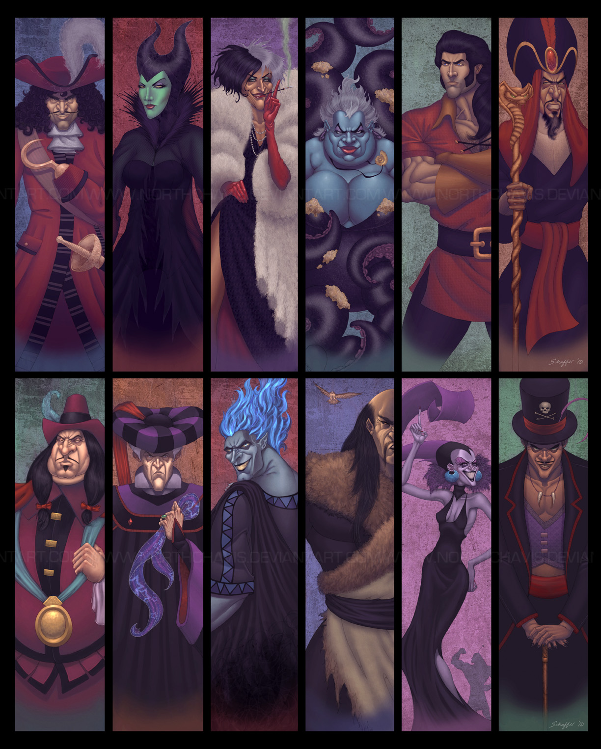 disney female villains wallpaper