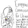 EMERGENCY COMMISIONS!!!