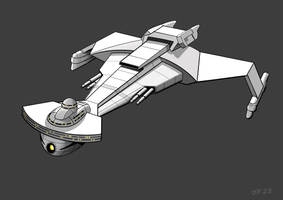 Reimagined Klingon D-7 Cruiser