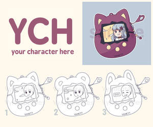 (OPEN SALE) - Tamagotchi $5 YCH