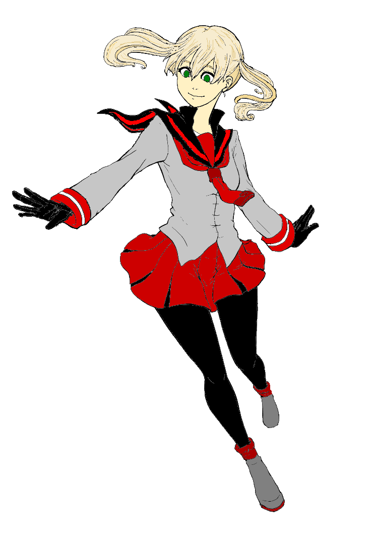 Maka Line Art ~ Colored