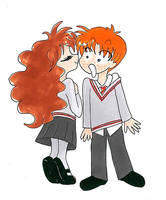 Hermione and Ron