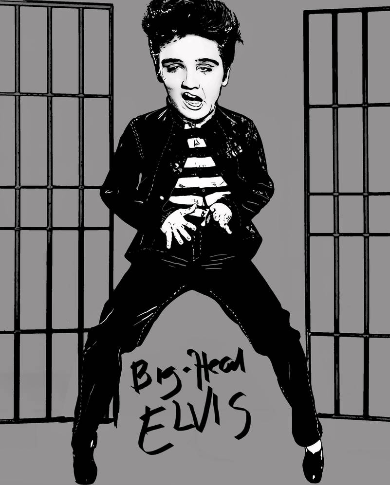 Big-Head Jailhouse Rock by scottgregory711 on DeviantArt