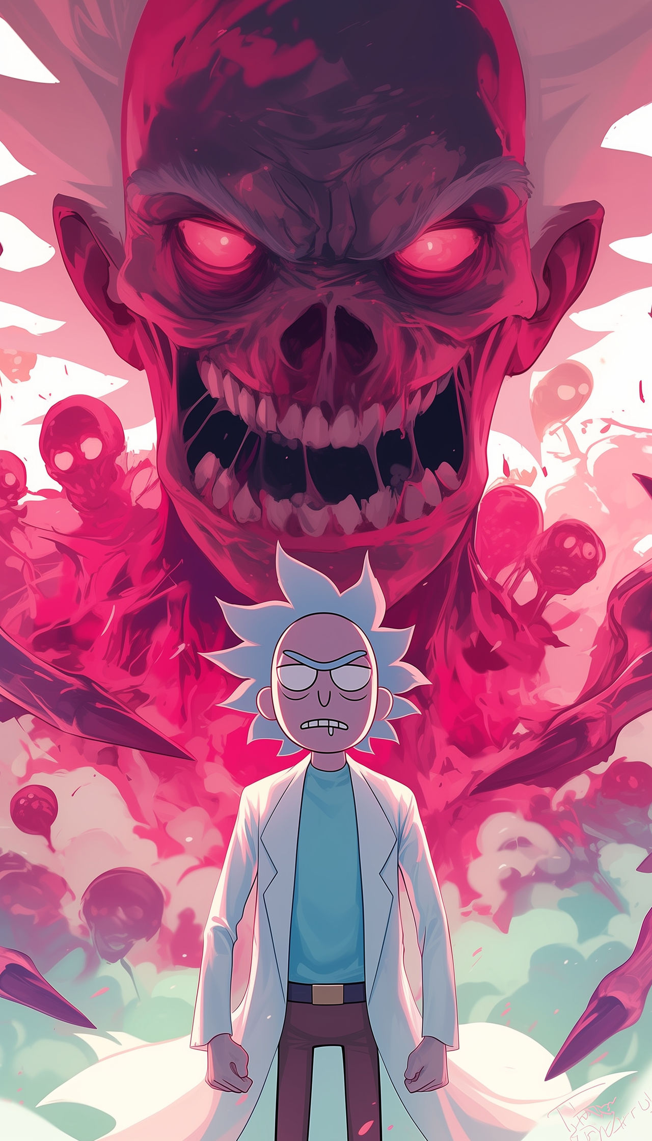 Deviled Rick Rick and his demons by SamuraimileR on DeviantArt